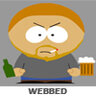 Webbed